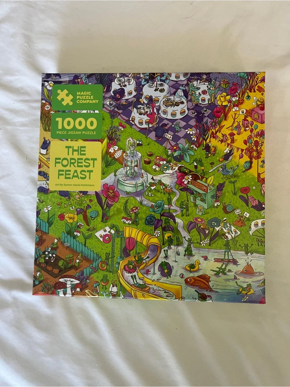 Magic Puzzle Company The Forest Feast 1000 Piece Jigsaw Puzzle New